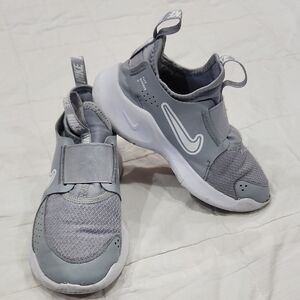 Nike Kids Gray Slip-On Sneakers